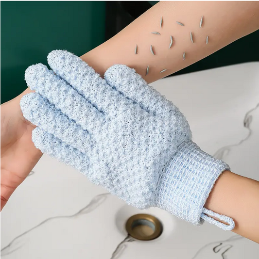 1pcs Irritant-Free Bath Glove for Dead Skin Removal and Body Cleansing - Highly Elastic and Two-Sided - Bathroom Accessories